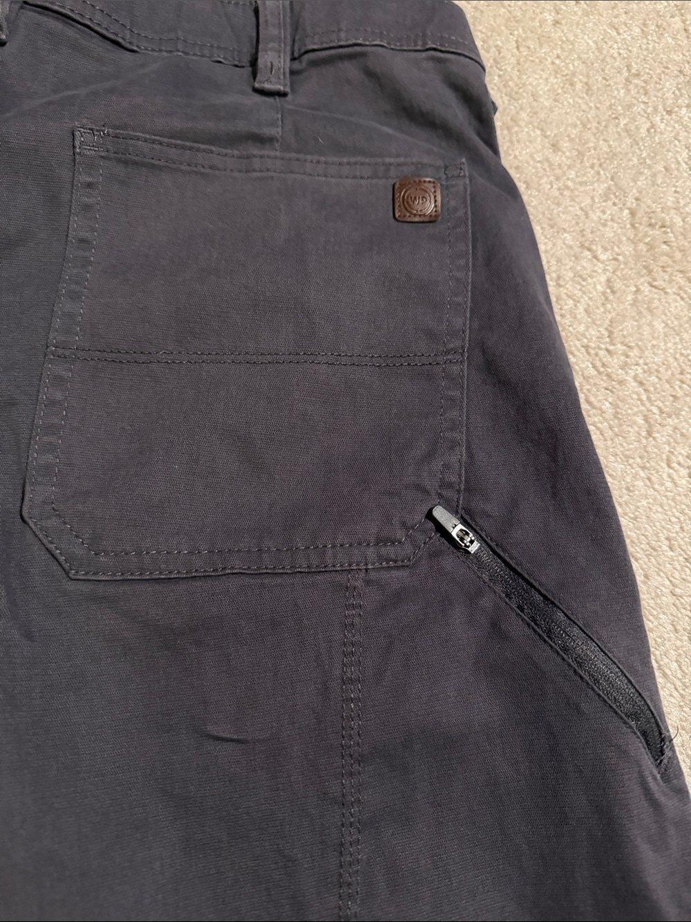 Weatherproof Men's Dark Gray Straight-Fit Utility Pants - Picture 8 of 14